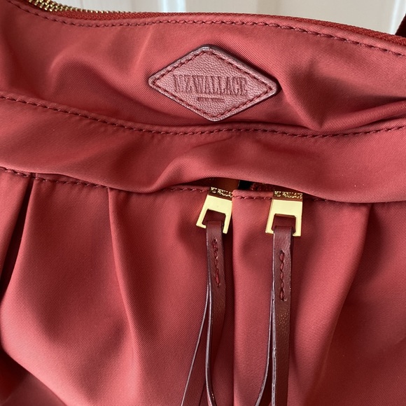 MZ Wallace Jordan Hobo Crossbody Bag Rose Pink - Picture 2 of 16